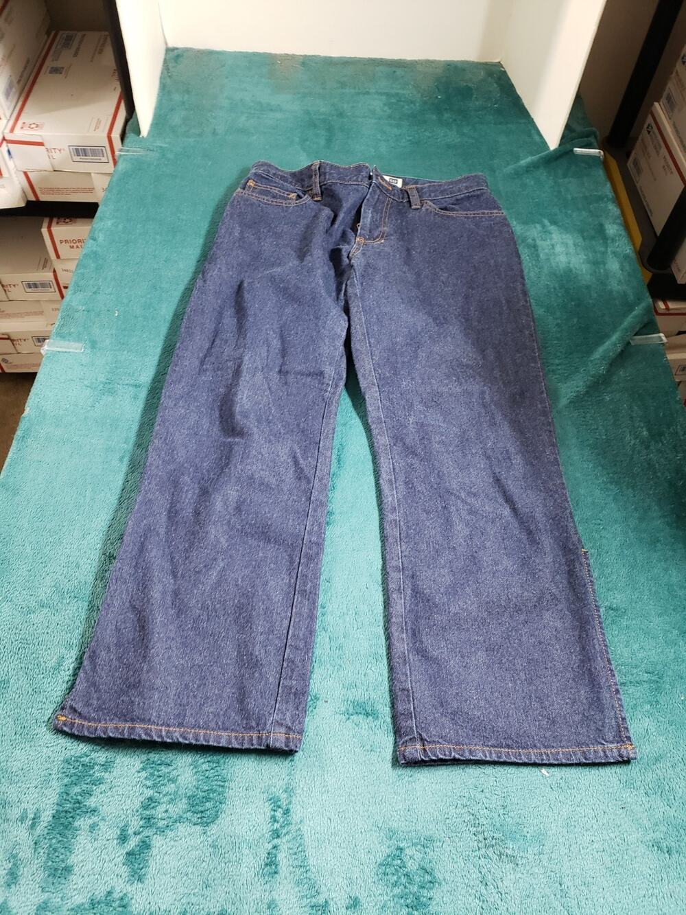 Gap Jeans Size 2 Womens Blue Pants Denim Mid Rise Wide Leg Capri